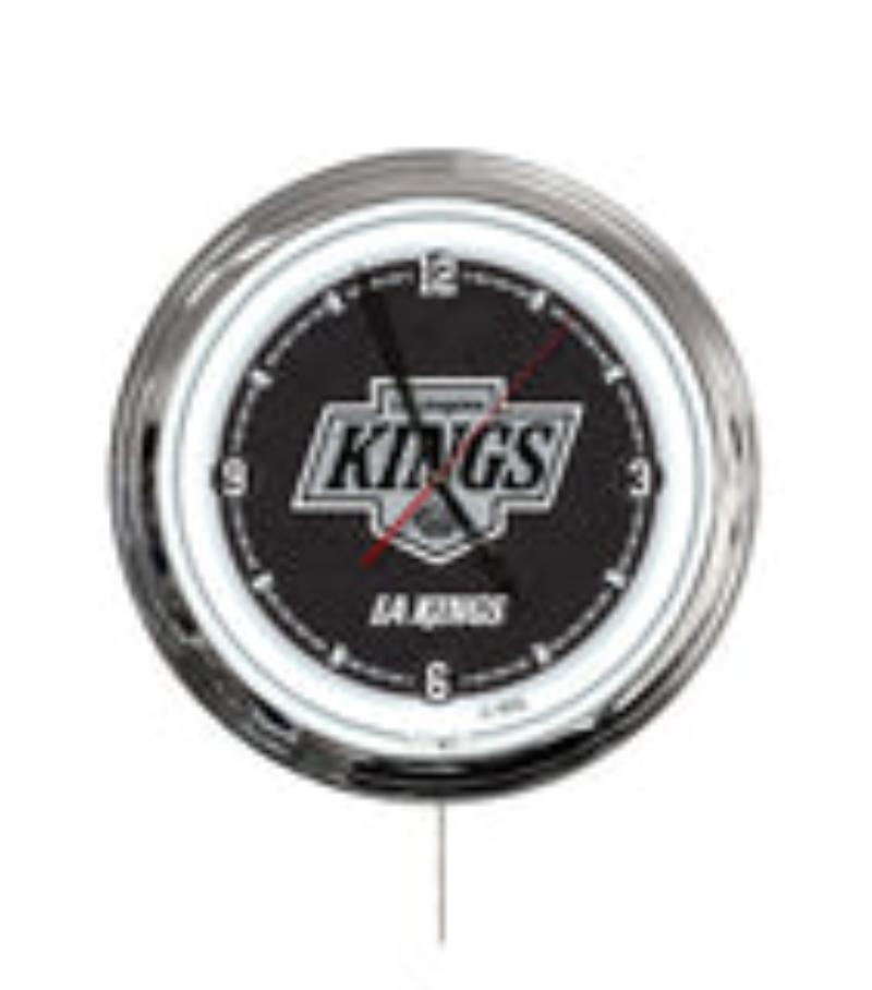 ClkL16LAKing Los Angeles Kings 16 in. Multi Color LED Wall Clock