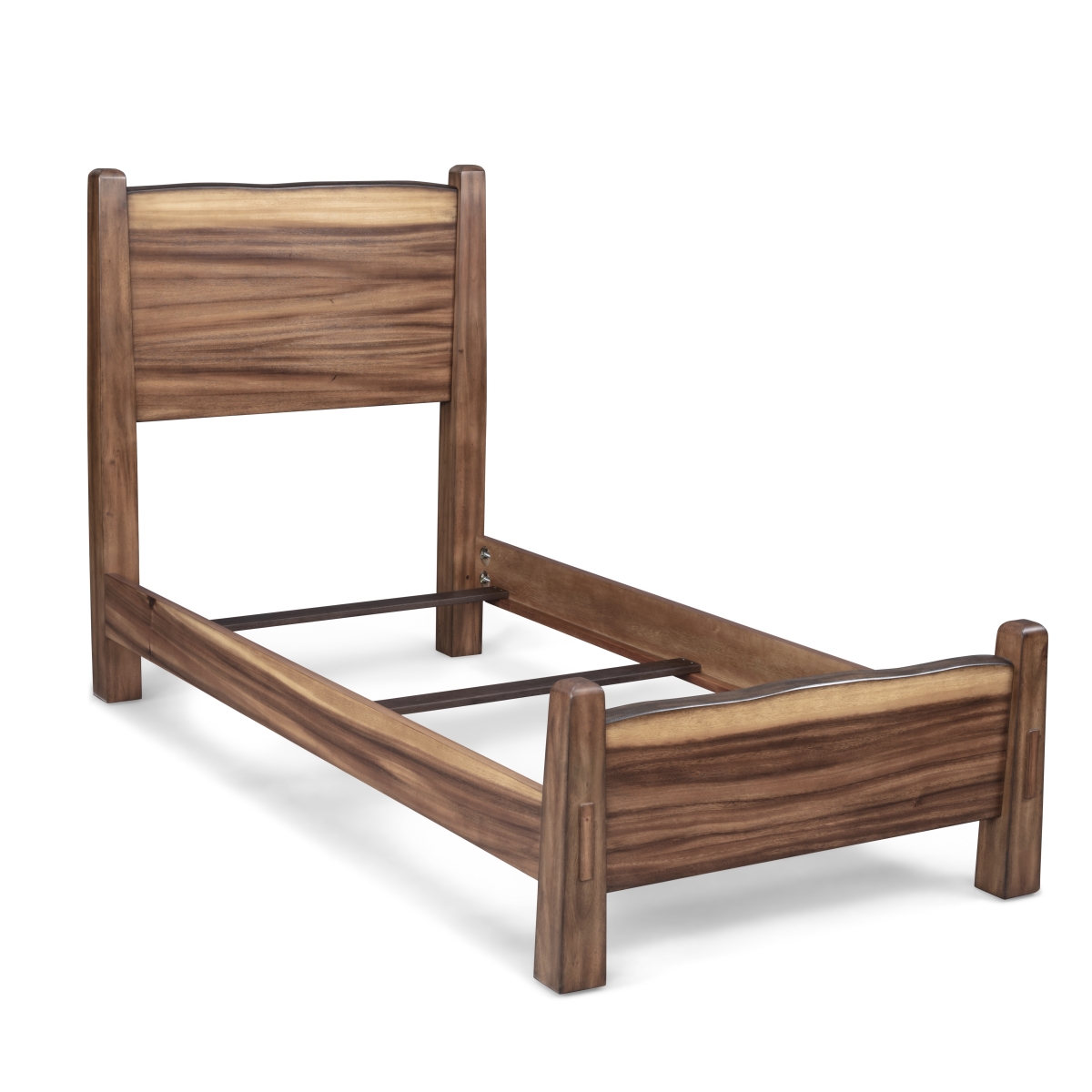 Picture of Homestyles 5185-415 Forest Retreat Twin Size Bed & Nightstand&#44; Brown - 51 x 41.5 x 83 in.