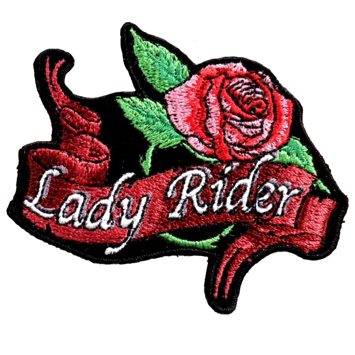 Picture of Hot Leathers PPA1012 3 x 2 in. Lady Rider Patch - Multi Color