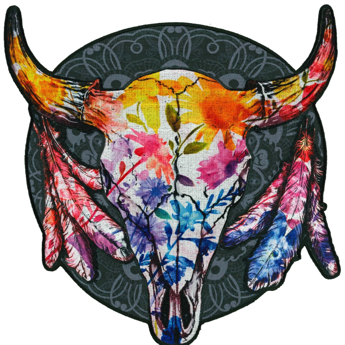 PPQ1889 10 x 10 in. Wildflowers Patch - Multi Color
