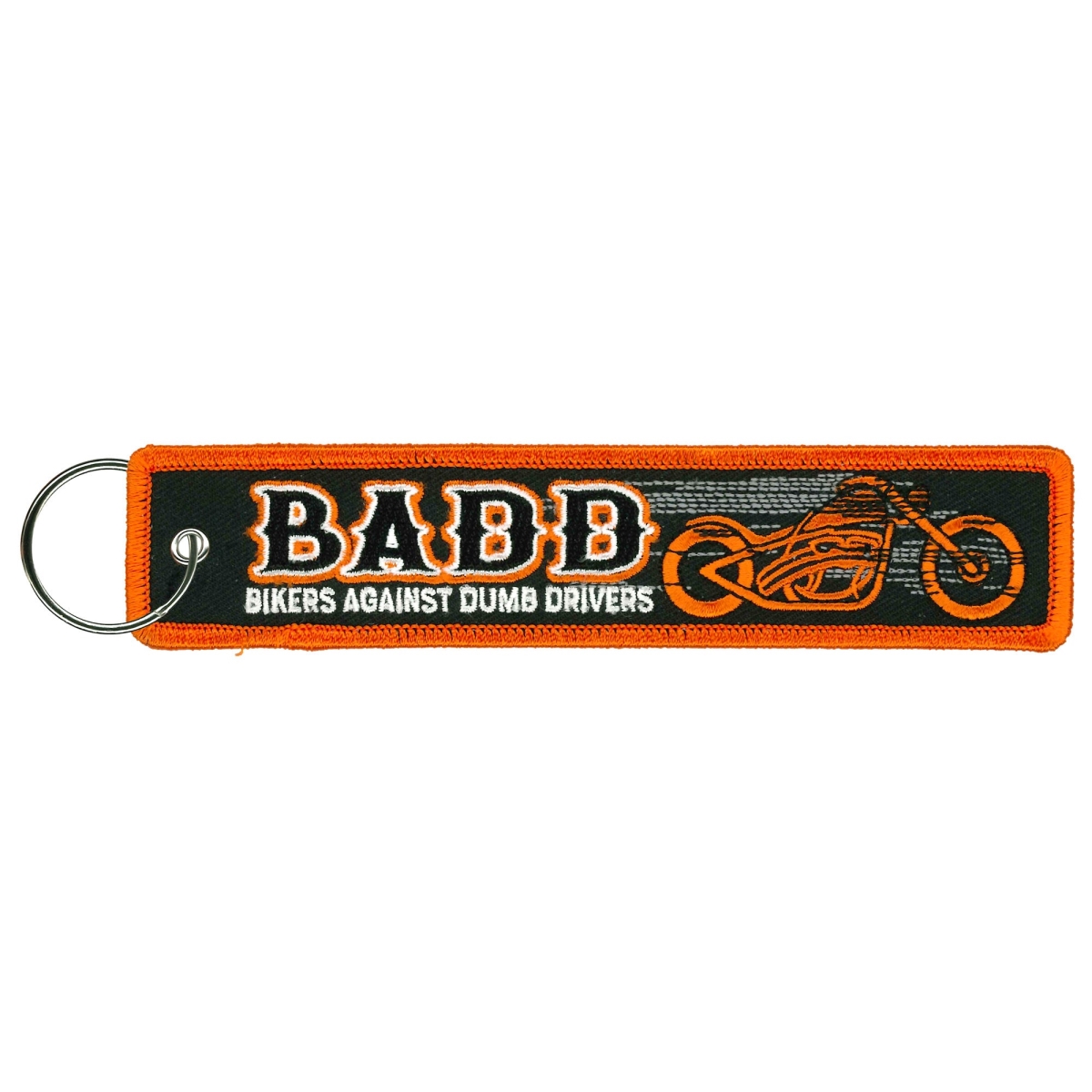KCH5021 1.25 x 6.2 in. B.A.D.D. Keychain Fob - Multi Color