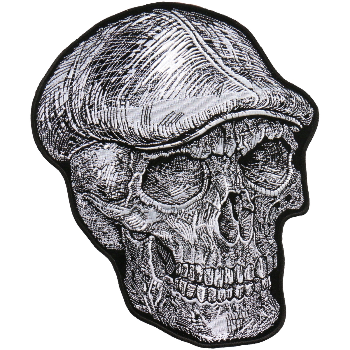 PPA9977 8 x 10 in. Skull Patch - Multi Color