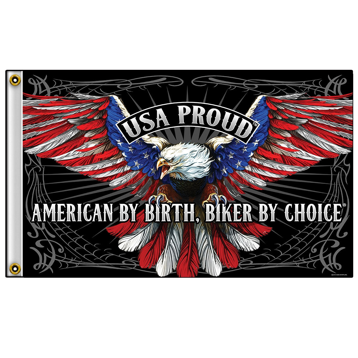 FGA1069 3 x 5 ft. American Eagle Flag