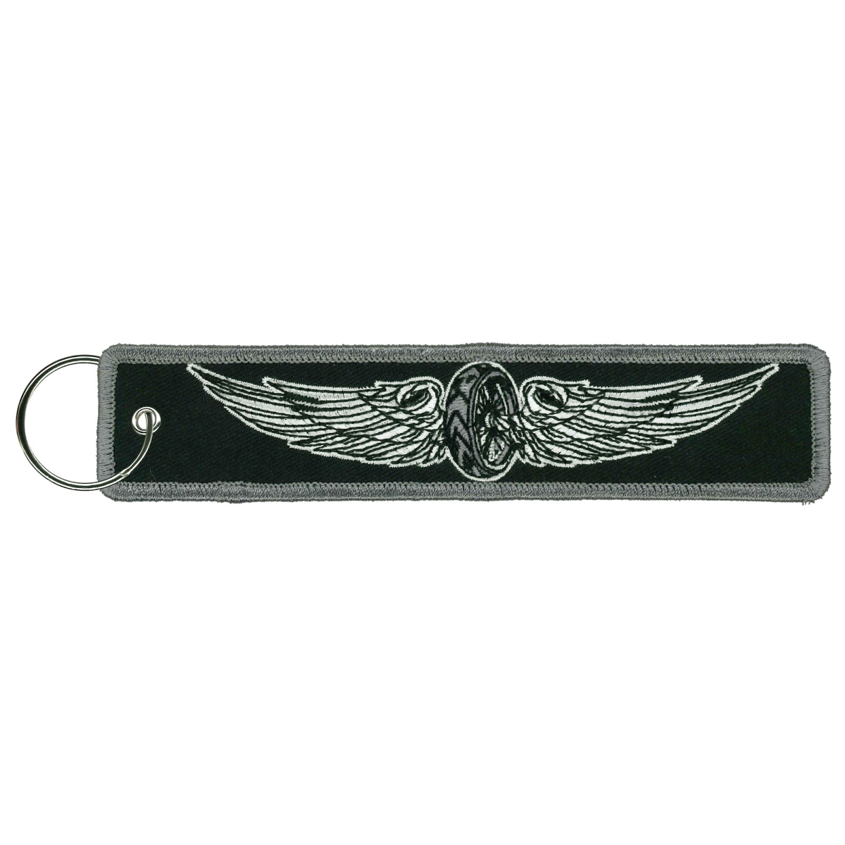 KCH5001 1.25 x 6.2 in. Flying Wheel Keychain Fob - Multi Color