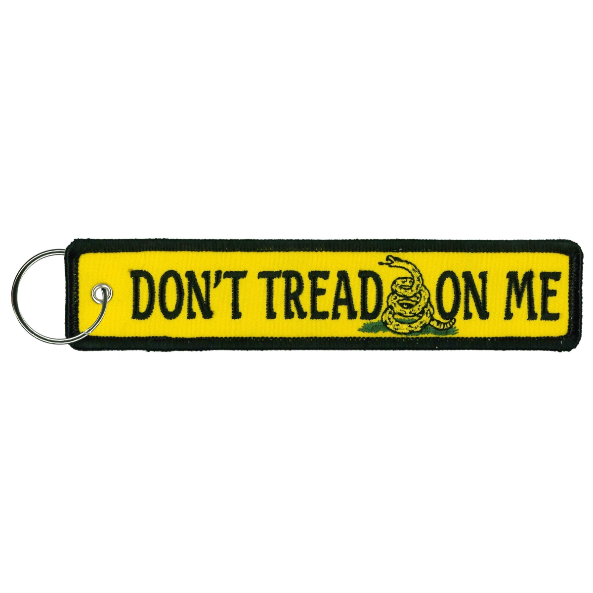 KCH5015 1.25 x 6.2 in. Dont Tread on Me Keychain Fob - Multi Color