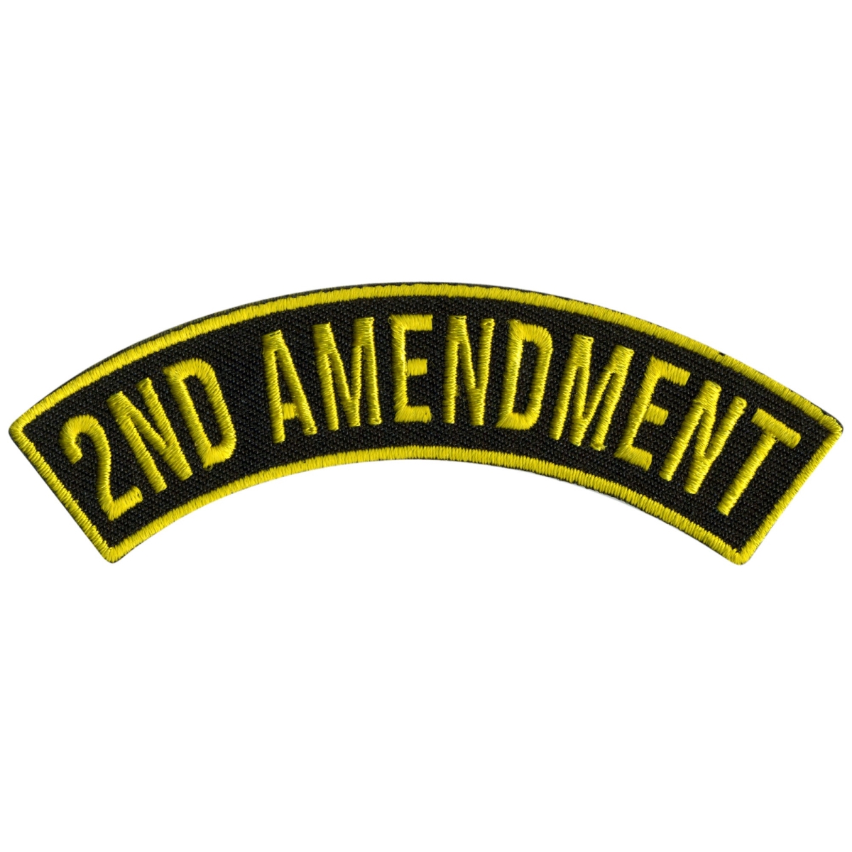 PPM4102 4 x 1 in. 2nd Amendment Top Rocker Patch - Multi Color