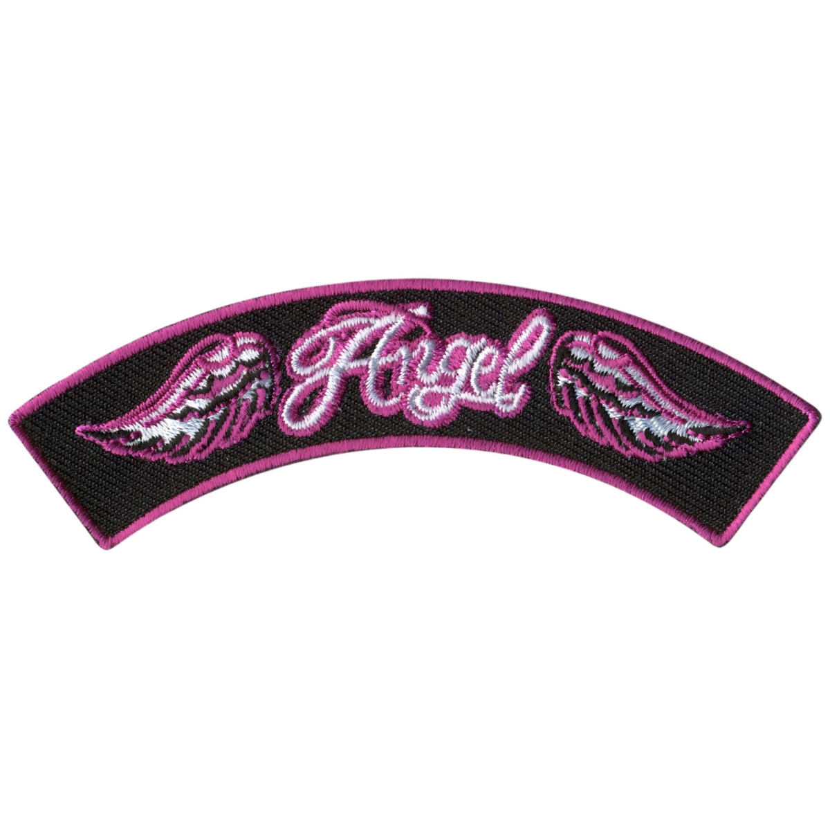 PPM4110 4 x 1 in. Angel Top Rocker Patch - Multi Color
