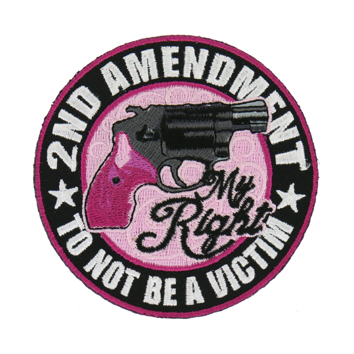 PPA7050 3.5 x 3.5 in. Ladies 2nd Amendment Patch - Multi Color