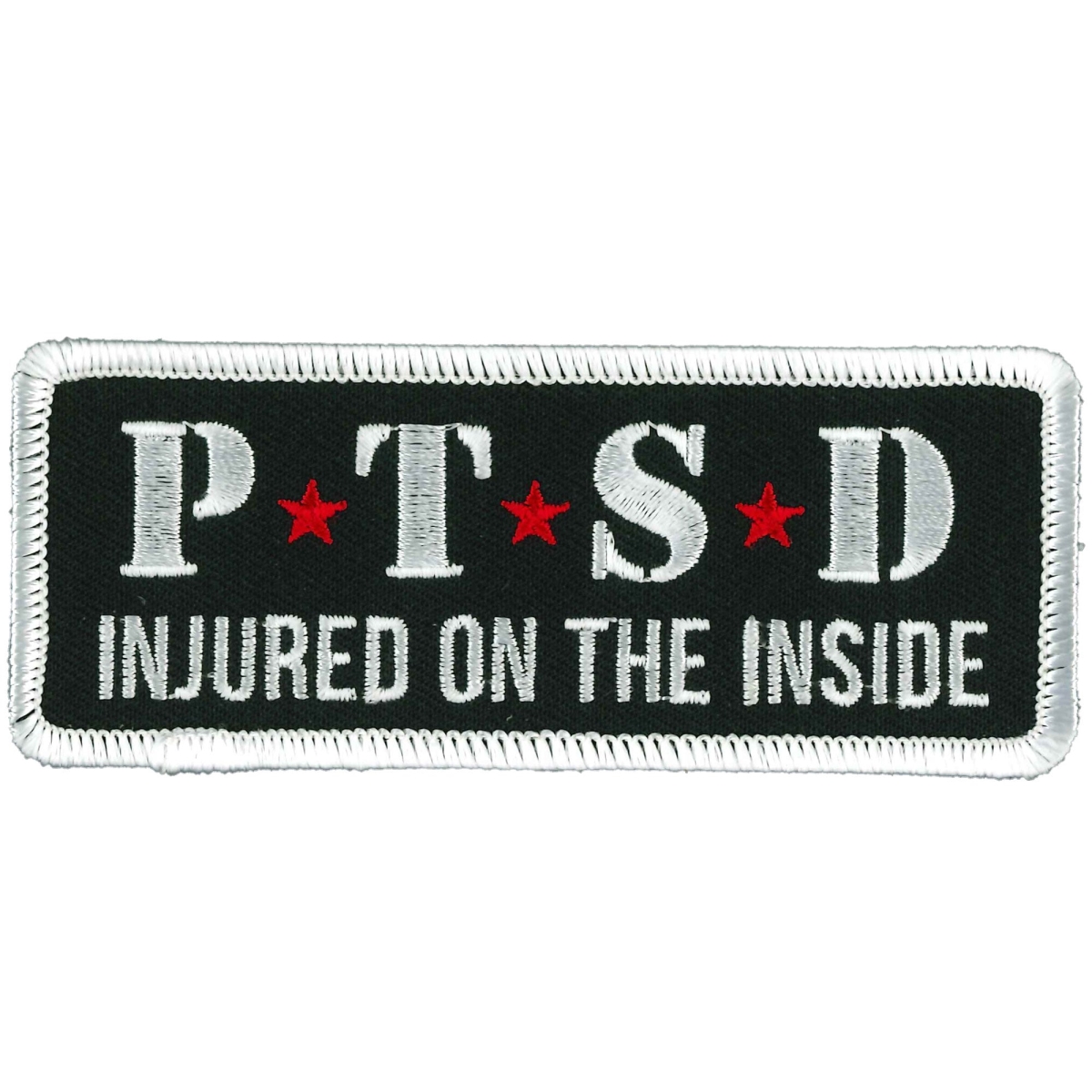 PPL9490 4 x 2 in. Injured Inside Patch - Multi Color