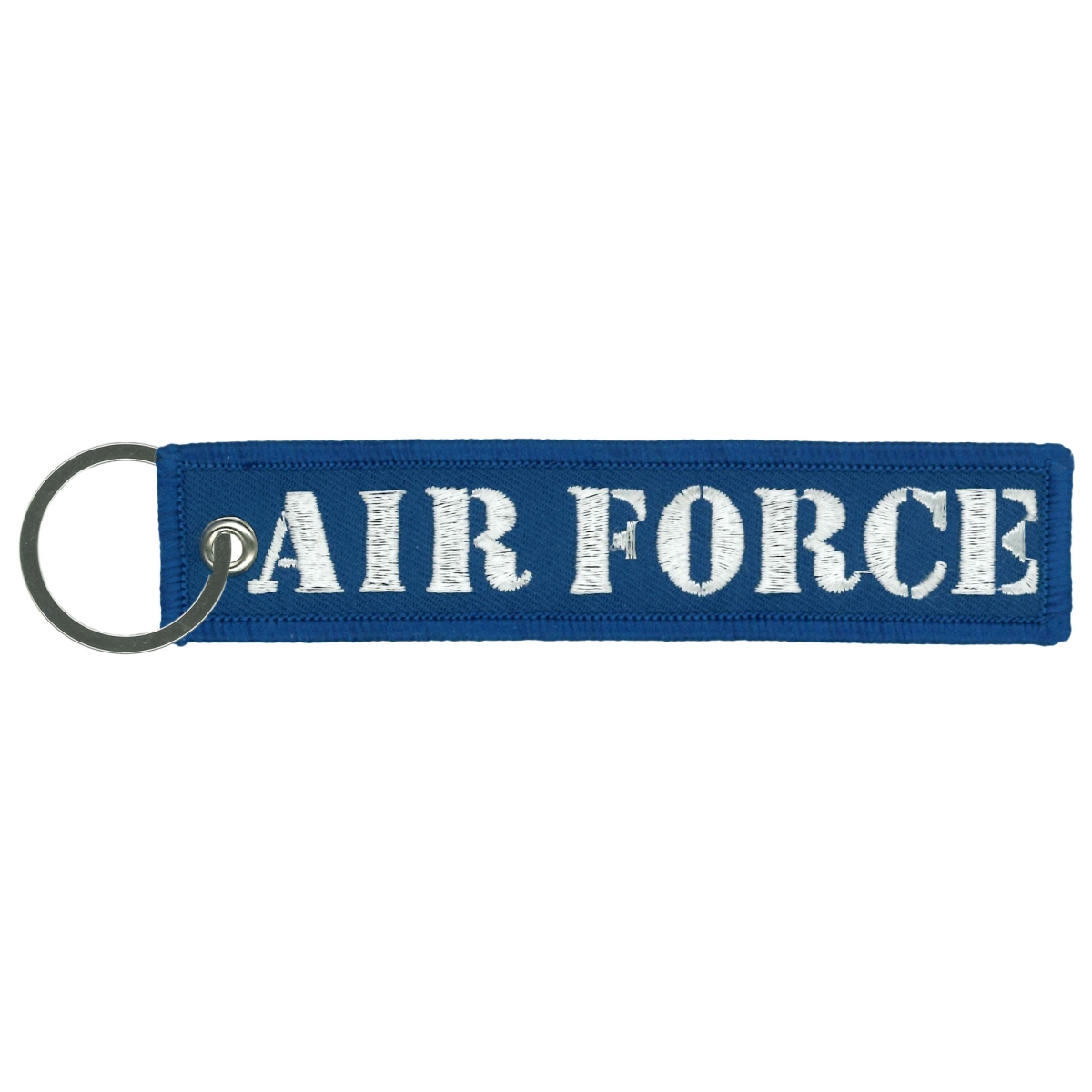 KCH8002 1 x 5 in. Air Force Veteran Navy Keychain Fob - Multi Color