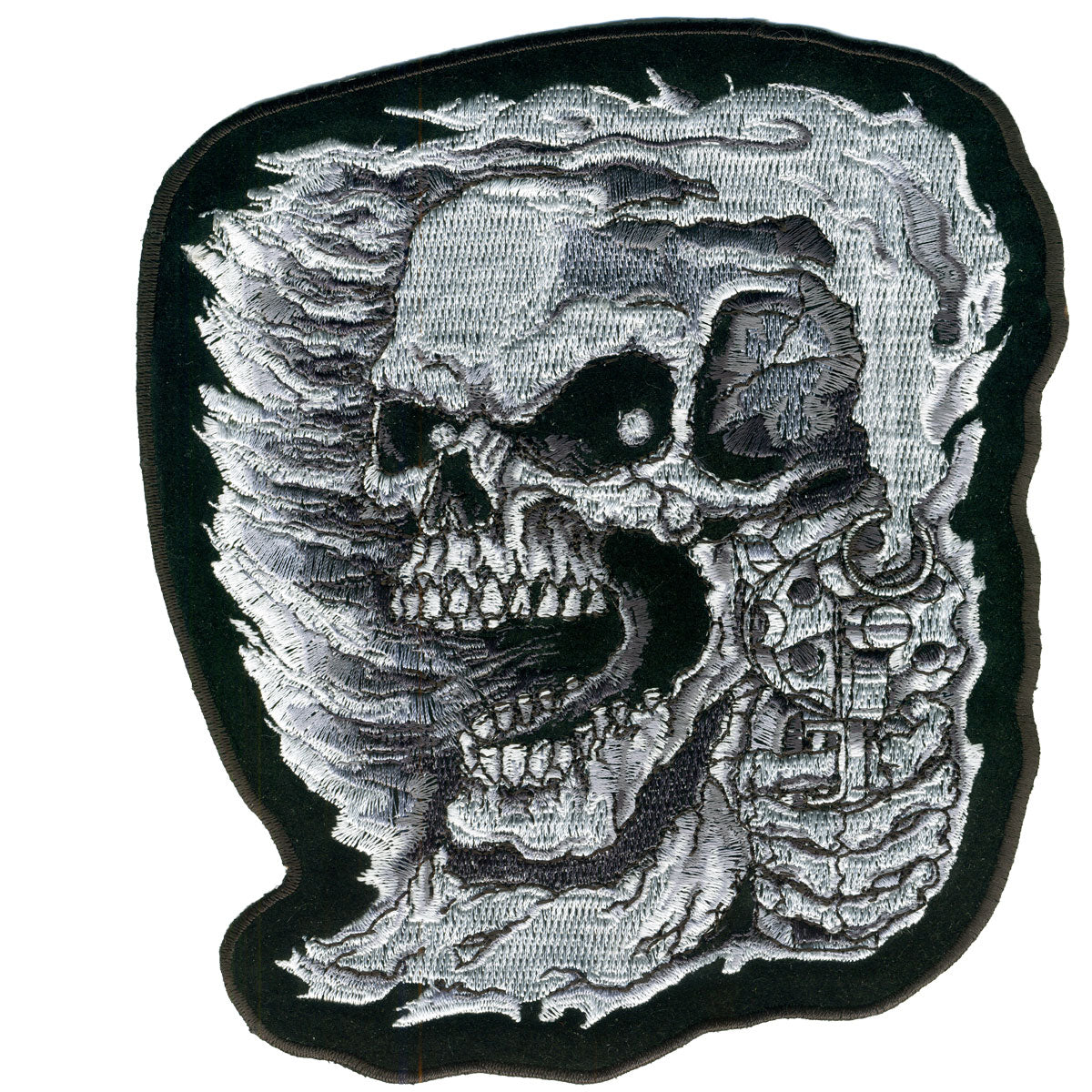 Picture of Hot Leathers PPA2880 4 x 4 in. Assassin Patch - Black & White