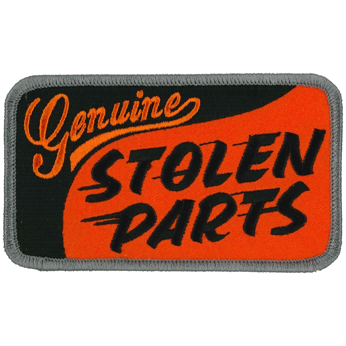 PPL9889 4 x 3 in. Genuine Stolen Parts Patch - Multi Color