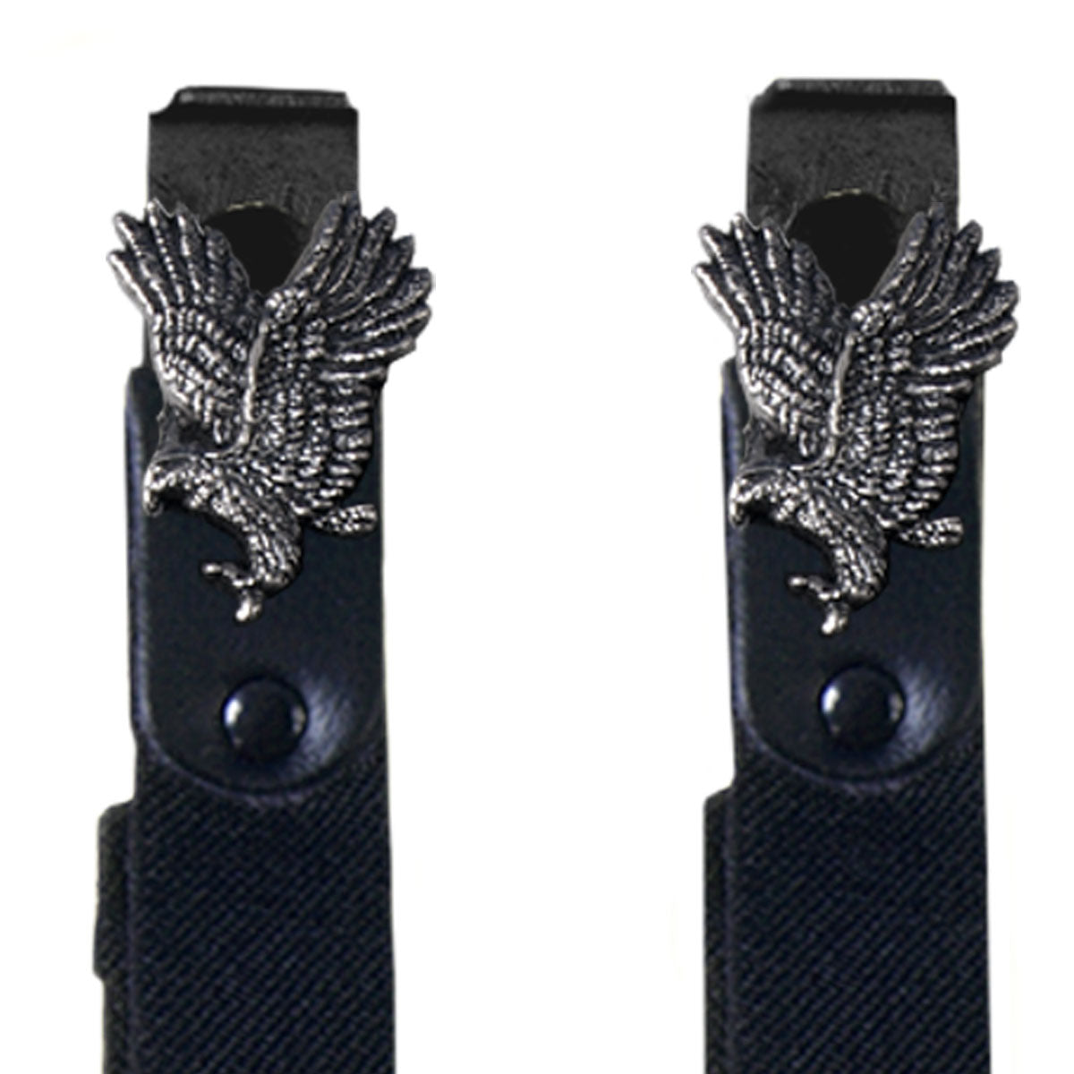 BUA2011 Flying Eagle Motorcycle Riding Pant Clips - One Size Fits Most