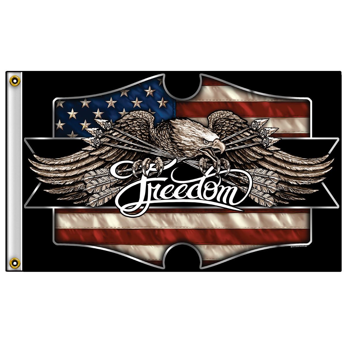 fga1065 3 x 5 ft. Freedom Eagle Flag