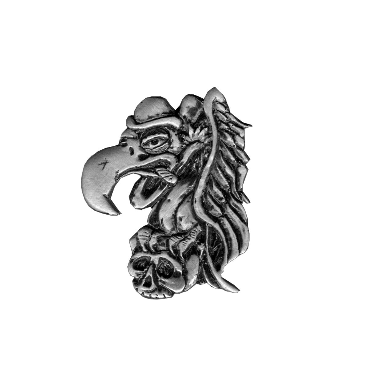 pna1218 Buzzard Pin - Pewter