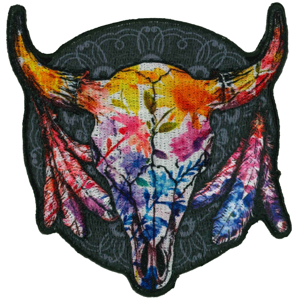 PPQ1883 3.5 x 3.5 in. Wildflowers Patch - Multi Color