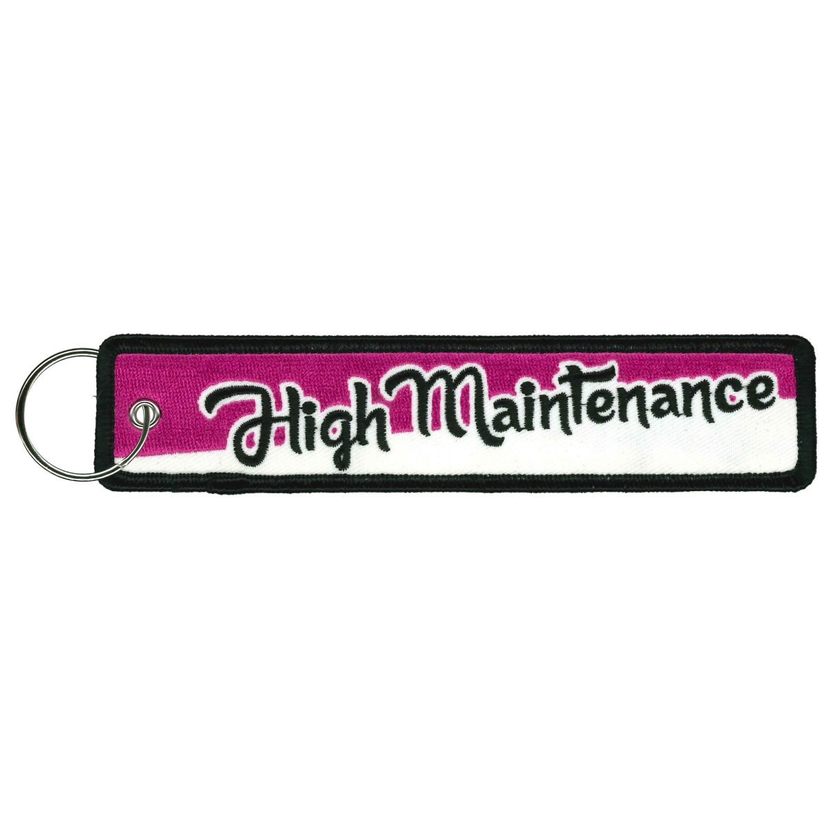 KCH5005 1.25 x 6.2 in. High Maintenance Keychain Fob - Multi Color