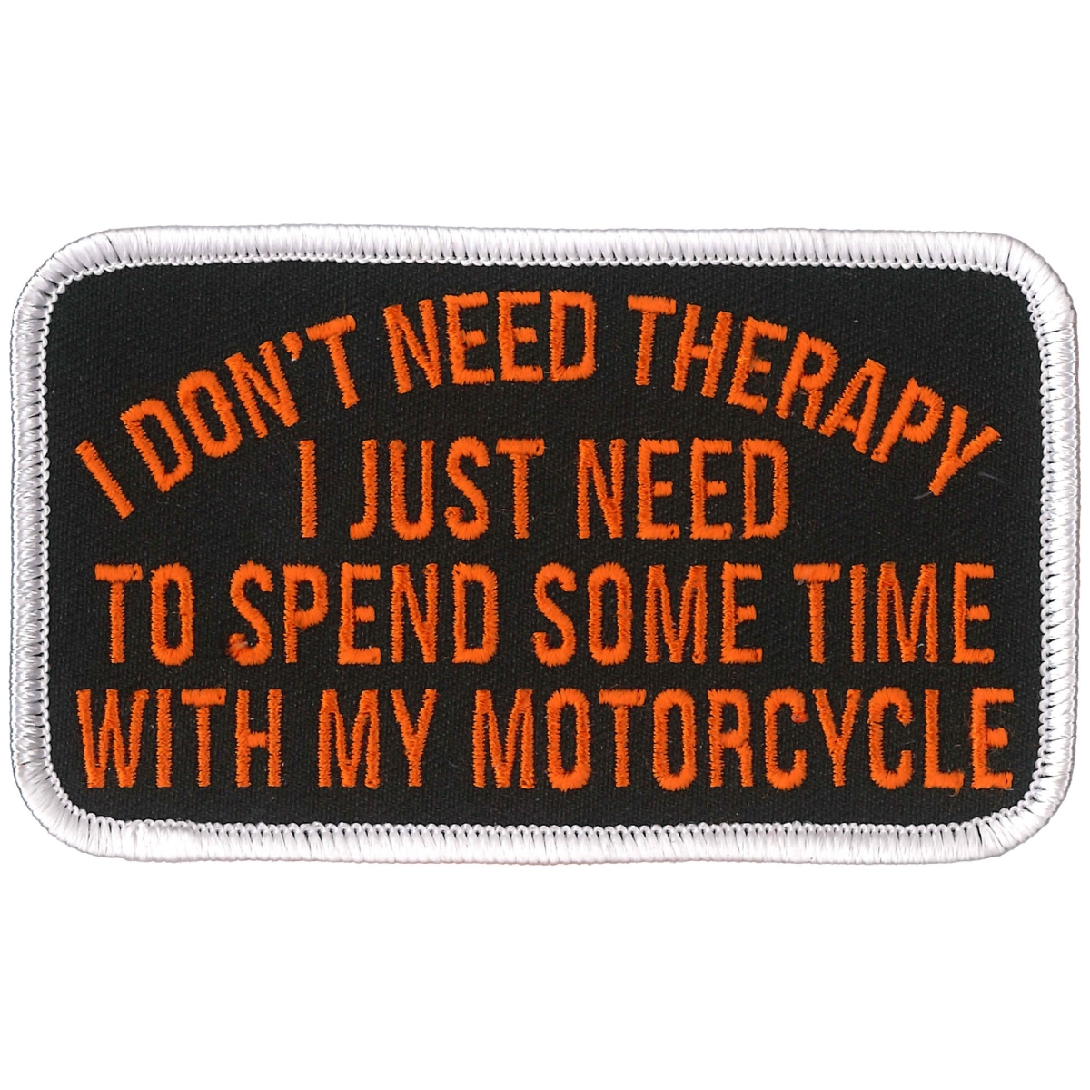 PPL9860 4 x 3 in. Motorcycle Therapy Patch - Multi Color