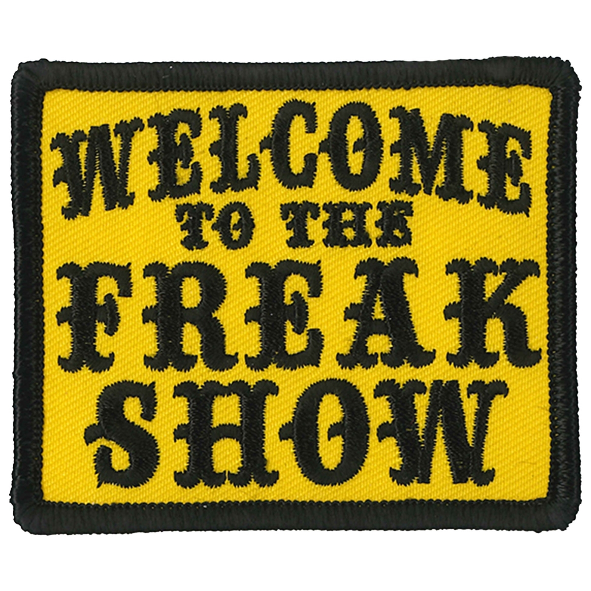 PPL9867 3 x 3 in. Freak Show Patch - Multi Color