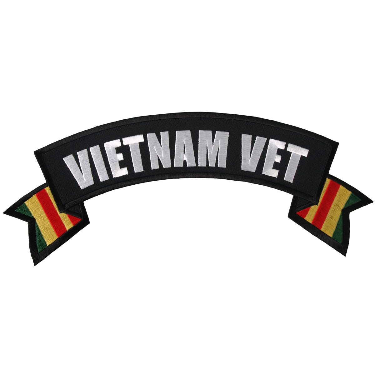PPM2010 11 x 3 in. Vietnam Vet Banner Patch - Multi Color