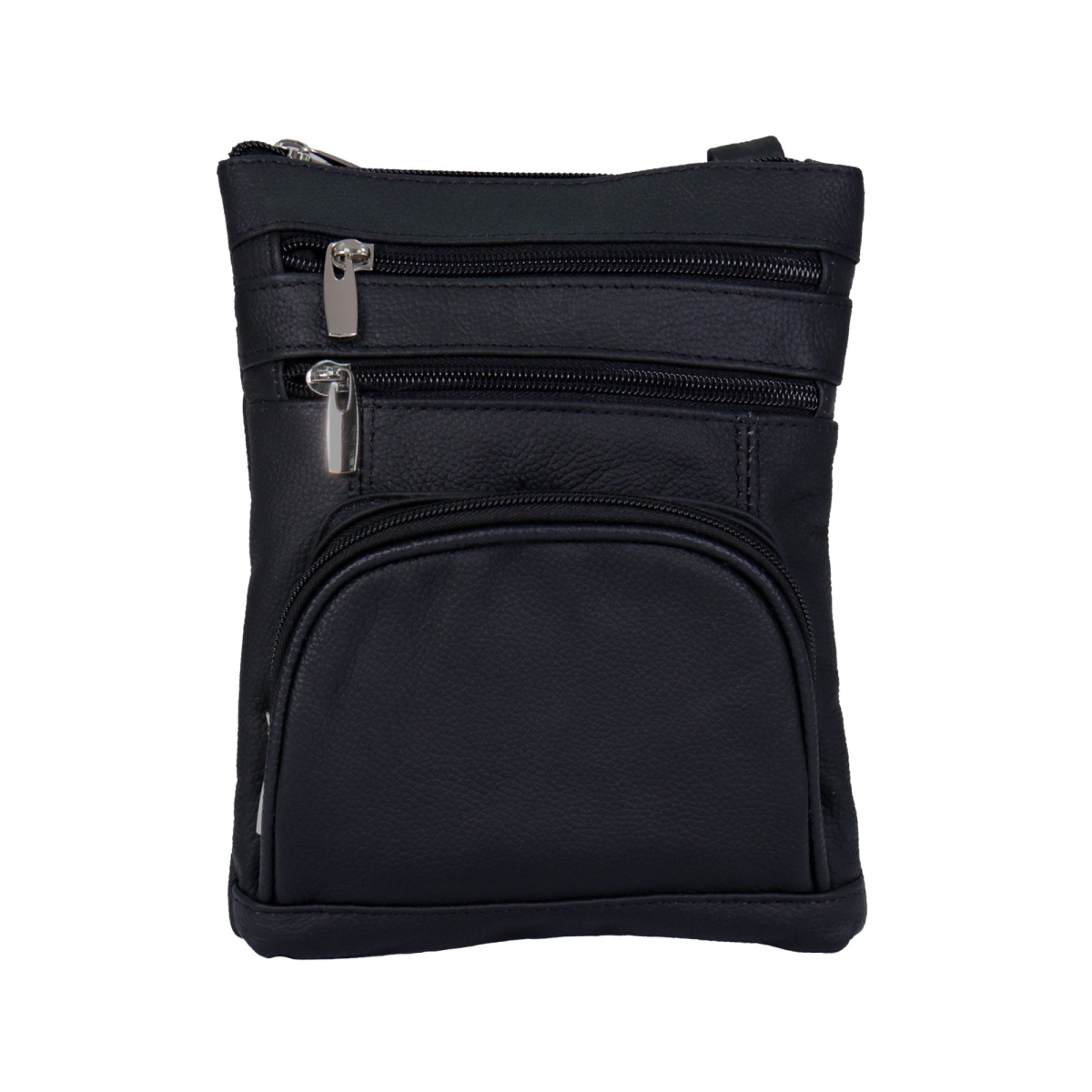 PUA1025 7 x 8 in. 5 Pocket ID Holder Purse - Black