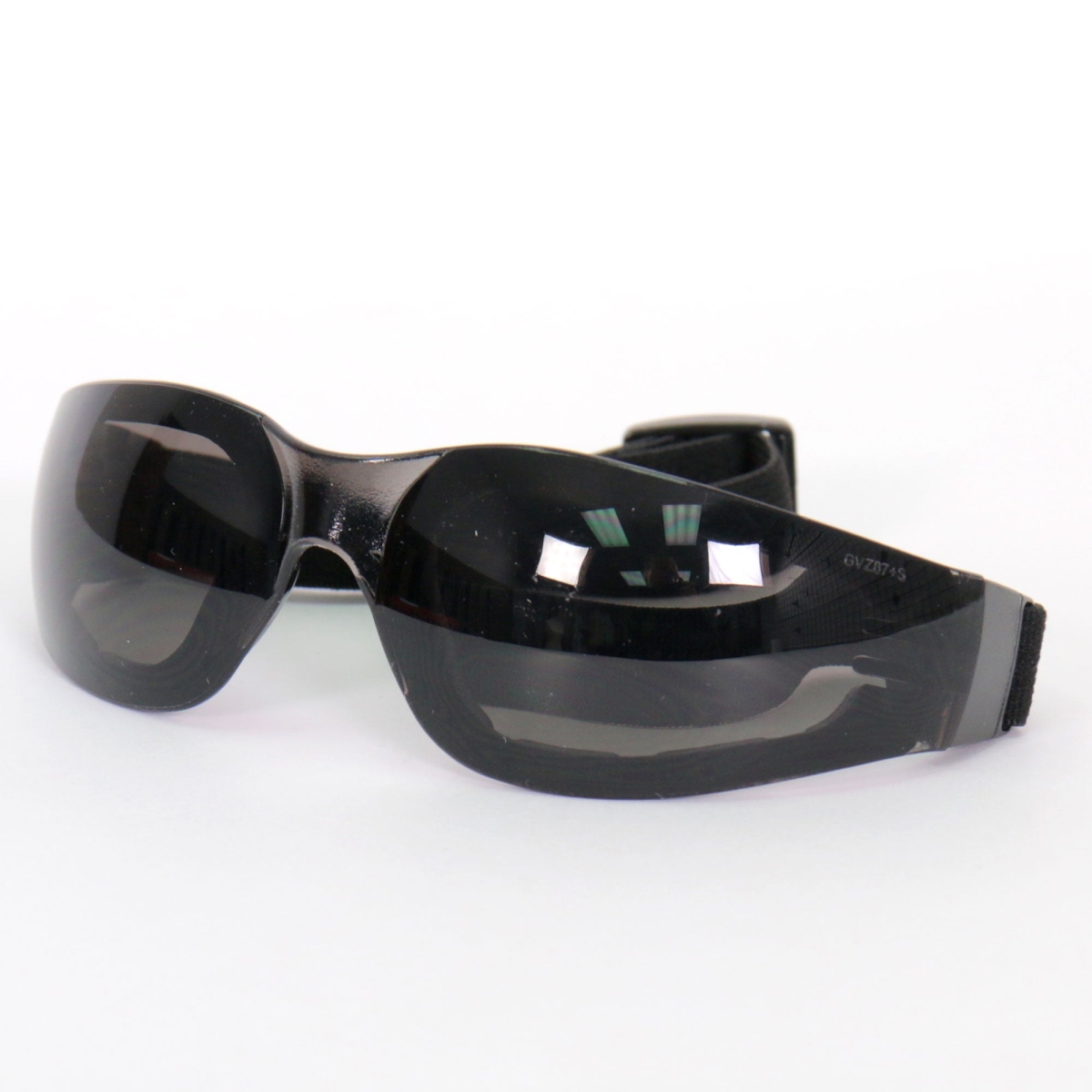 sgg1013 Safety Sunglasses Goggles with Mirror Lenses - Smoke