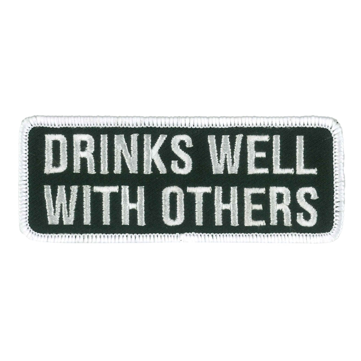 PPW1093 4 x 2 in. Drinks Well Patch - Multi Color
