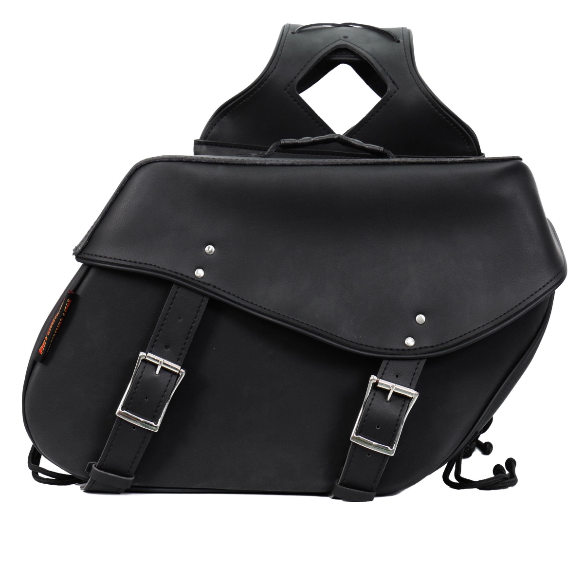 Picture of Hot Leathers sdb1006 15 x 12 x 7 in. Large Wide 2-Buckle PVC Saddle Bags - Classic