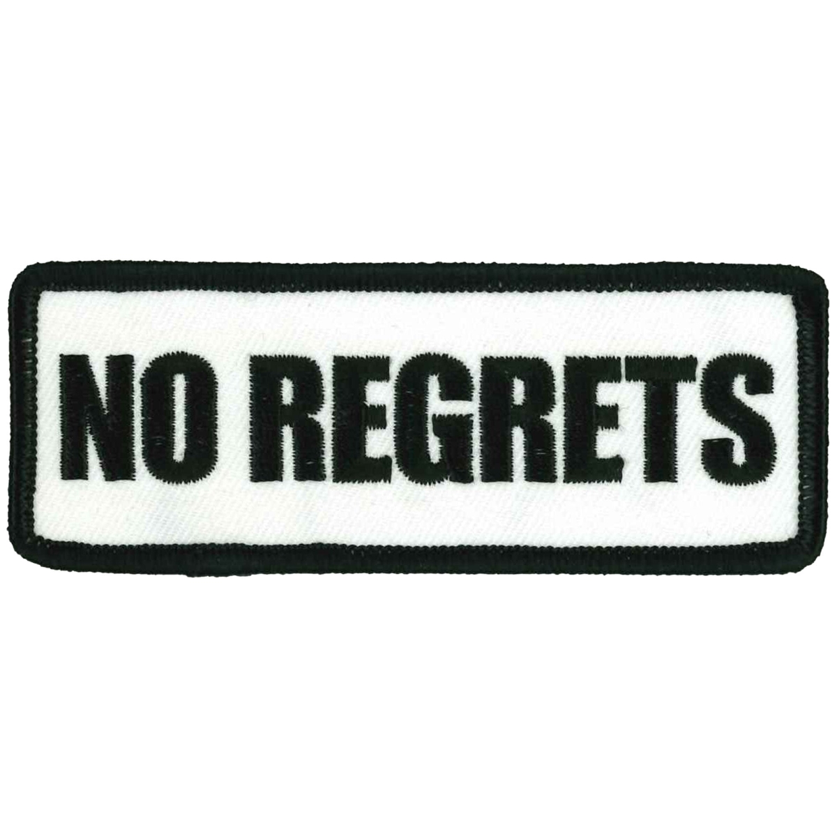 PPL9690 4 x 2 in. No Regrets Patch - Multi Color