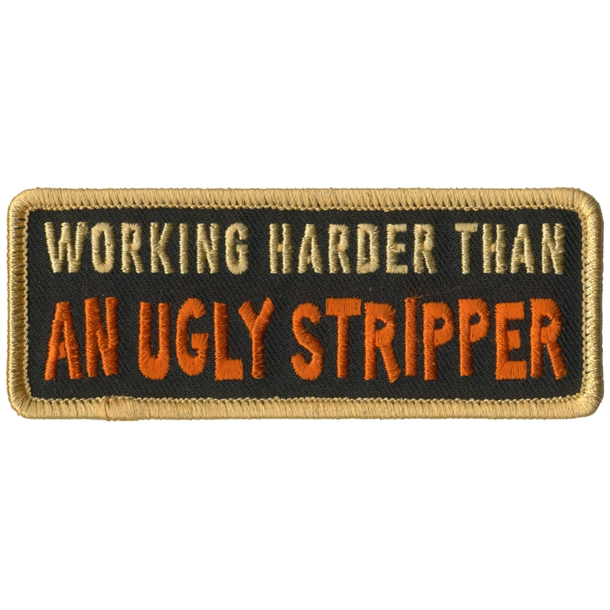 PPL9797 4 x 2 in. Ugly Stripper Patch - Multi Color