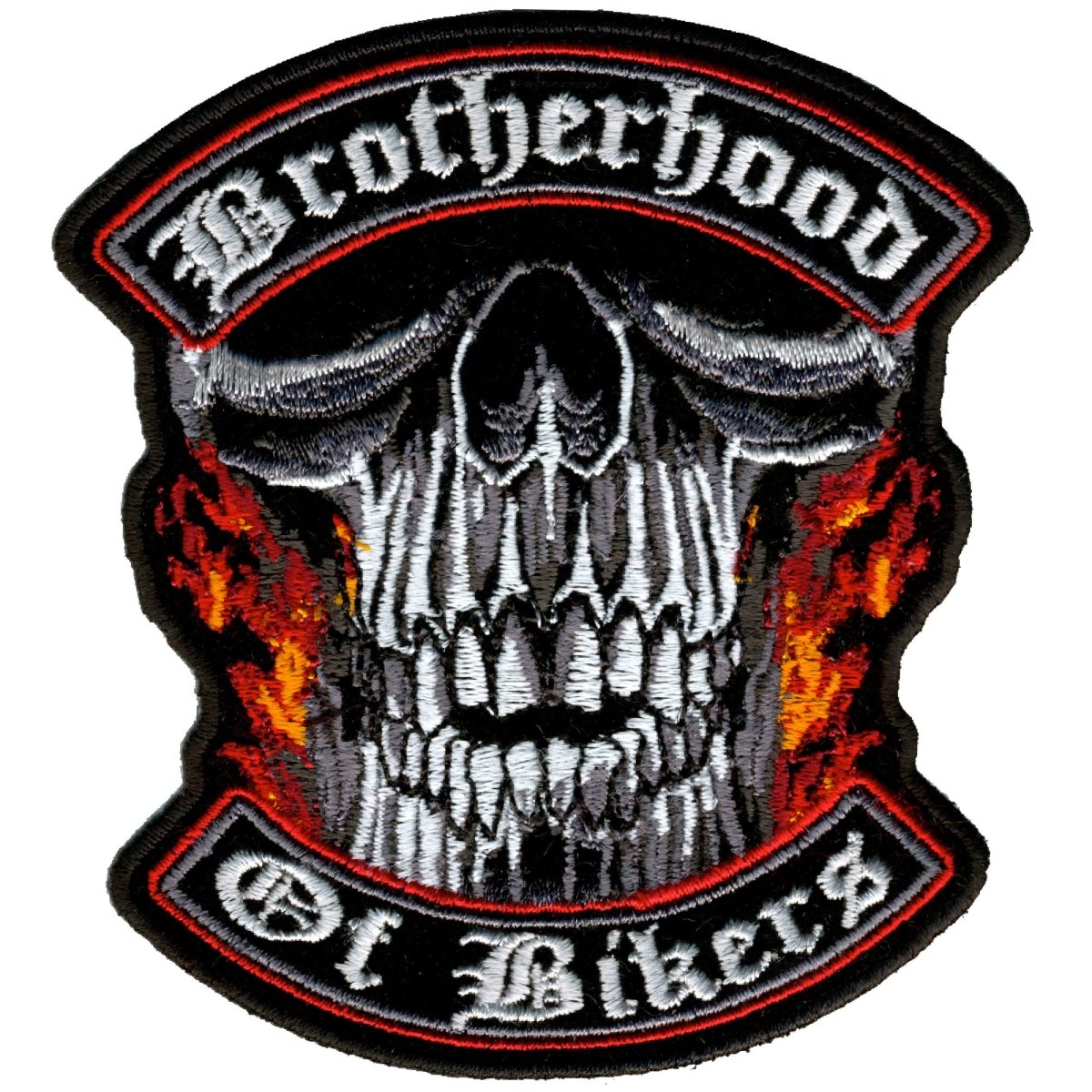 Picture of Hot Leathers PPA5110 4 x 4 in. Brotherhood of Bikers Patch - Multi Color