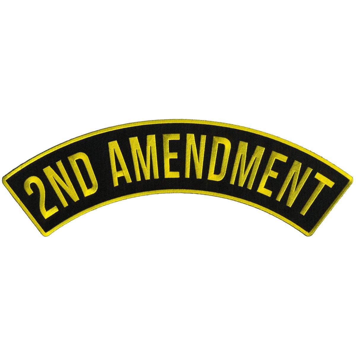 PPM4101 12 x 3 in. 2nd Amendment Top Rocker Patch - Multi Color