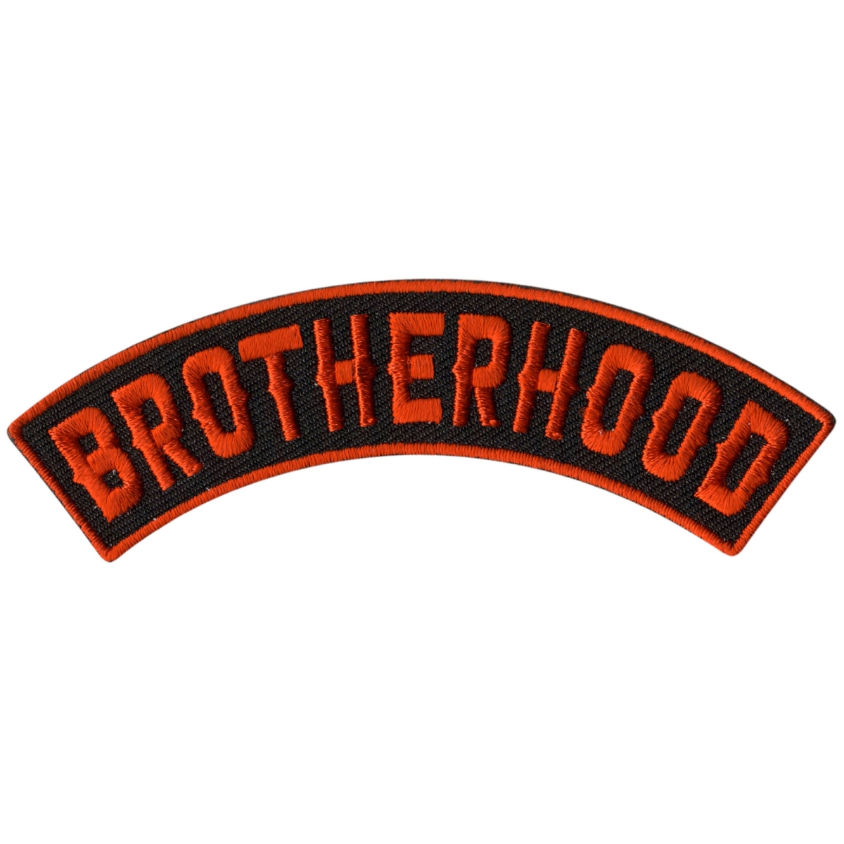PPM4116 4 x 1 in. Brotherhood Top Rocker Patch - Multi Color