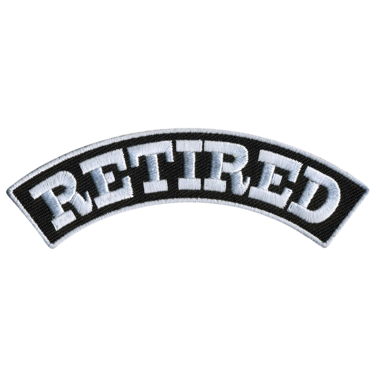 PPM4176 4 x 1 in. Retired Top Rocker Patch - Multi Color