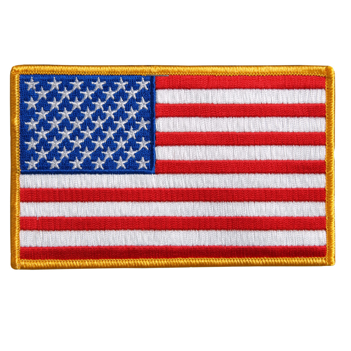 Picture of Hot Leathers PPA1226 10 x 6 in. American Flag Patch - Multi Color