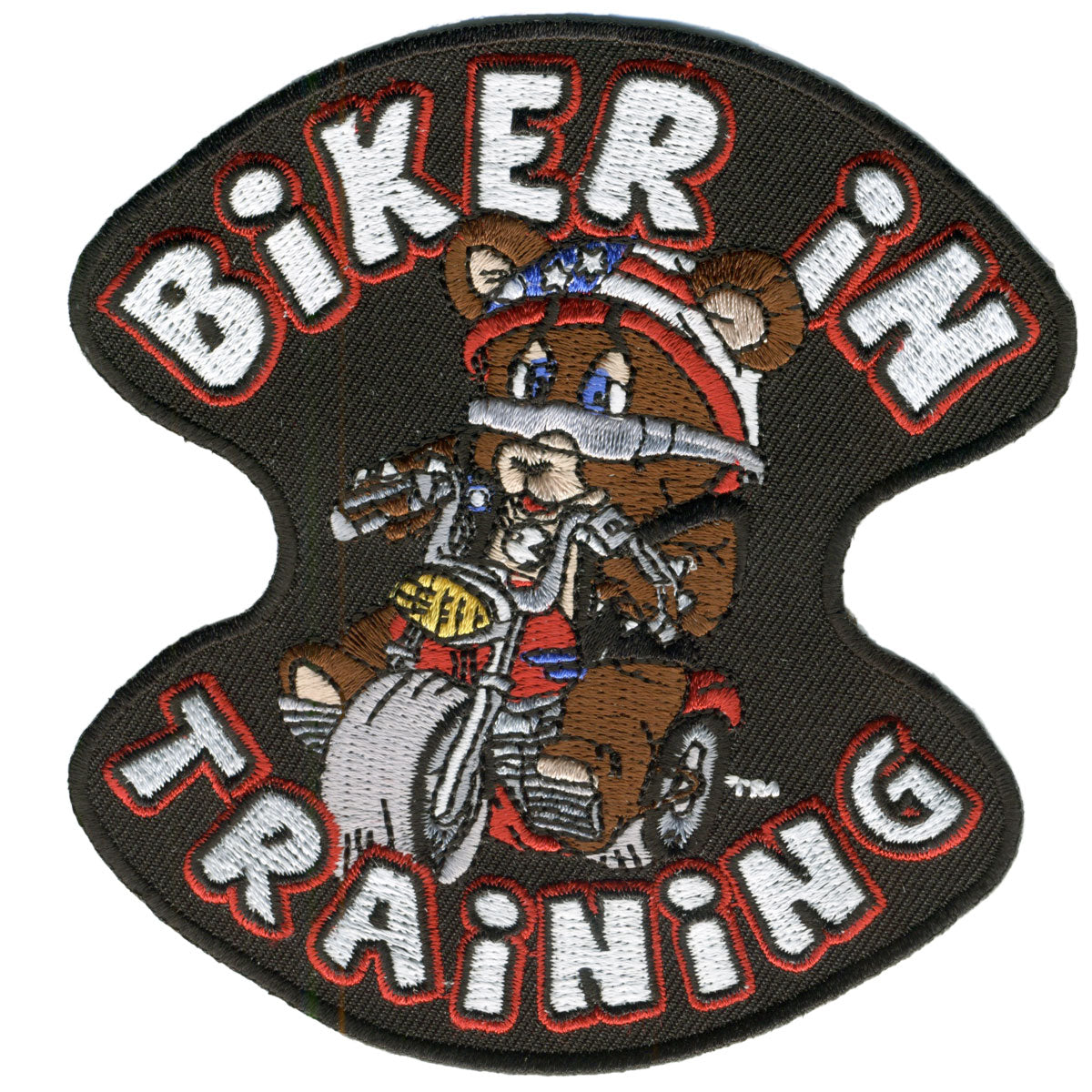 Picture of Hot Leathers PPA3240 4 x 4 in. Biker in Training Patch - Multi Color