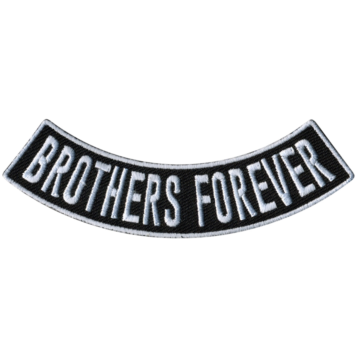 PPM5118 4 x 1 in. Brothers Forever Bottom Rocker Patch - Multi Color