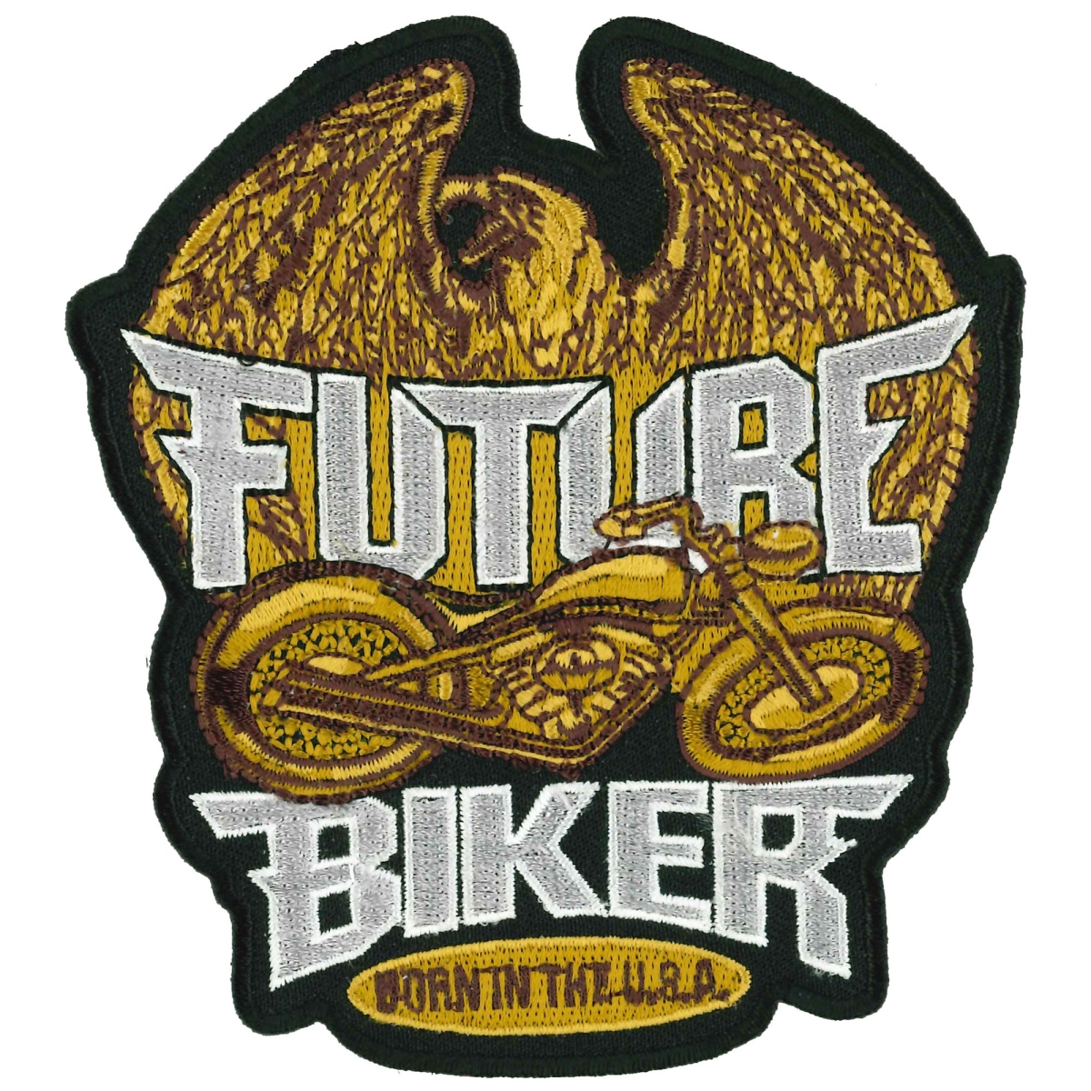Picture of Hot Leathers PPA3220 4.5 in. Future Biker Patch - Multi Color