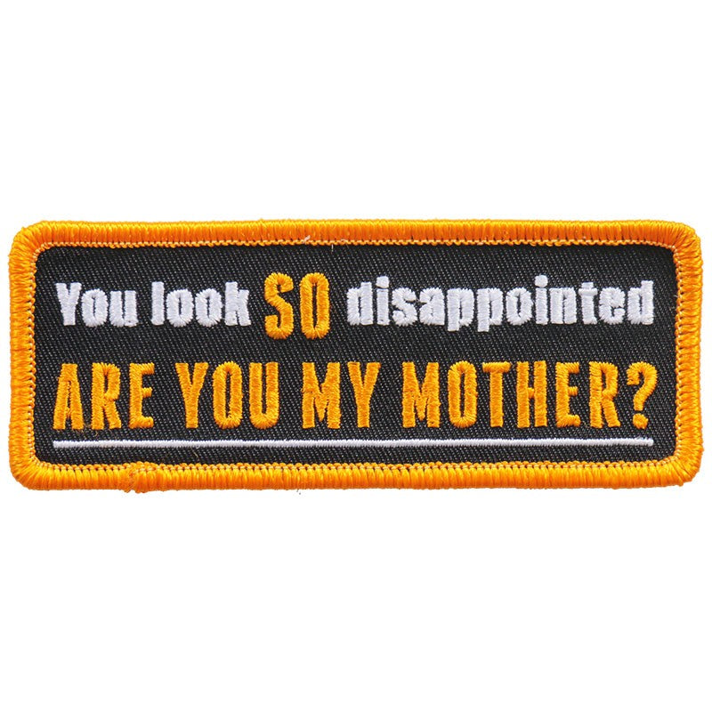 PPL9750 4 x 2 in. Are You Mother Patch - Multi Color