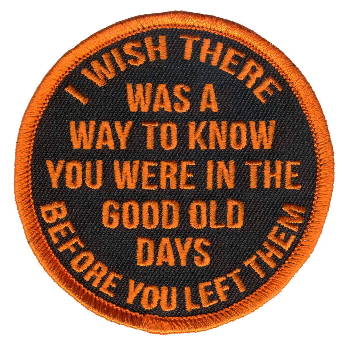 PPL9773 3 x 3 in. Good Old Days Patch - Multi Color