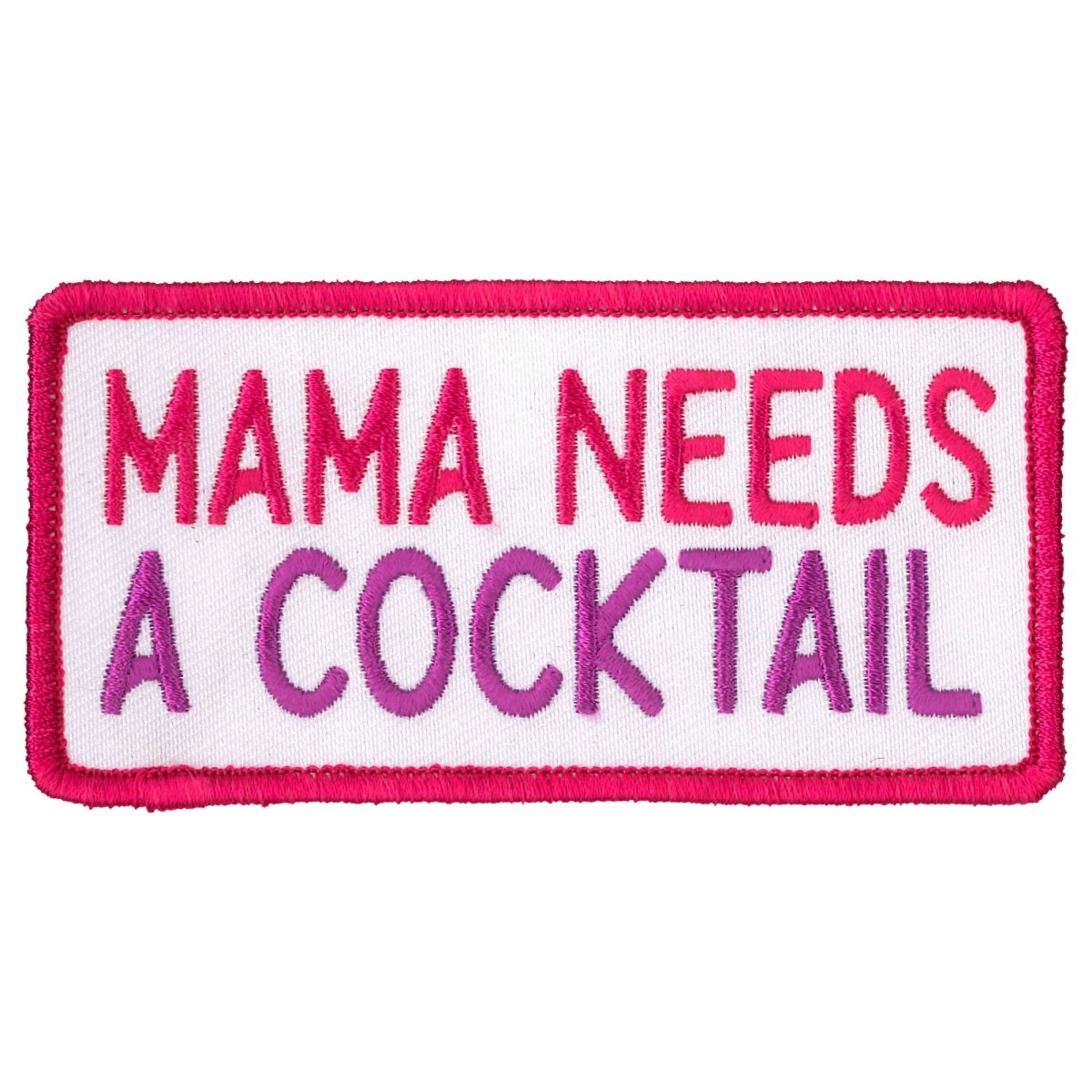 PPL9853 4 x 2 in. Cocktail Patch - Multi Color