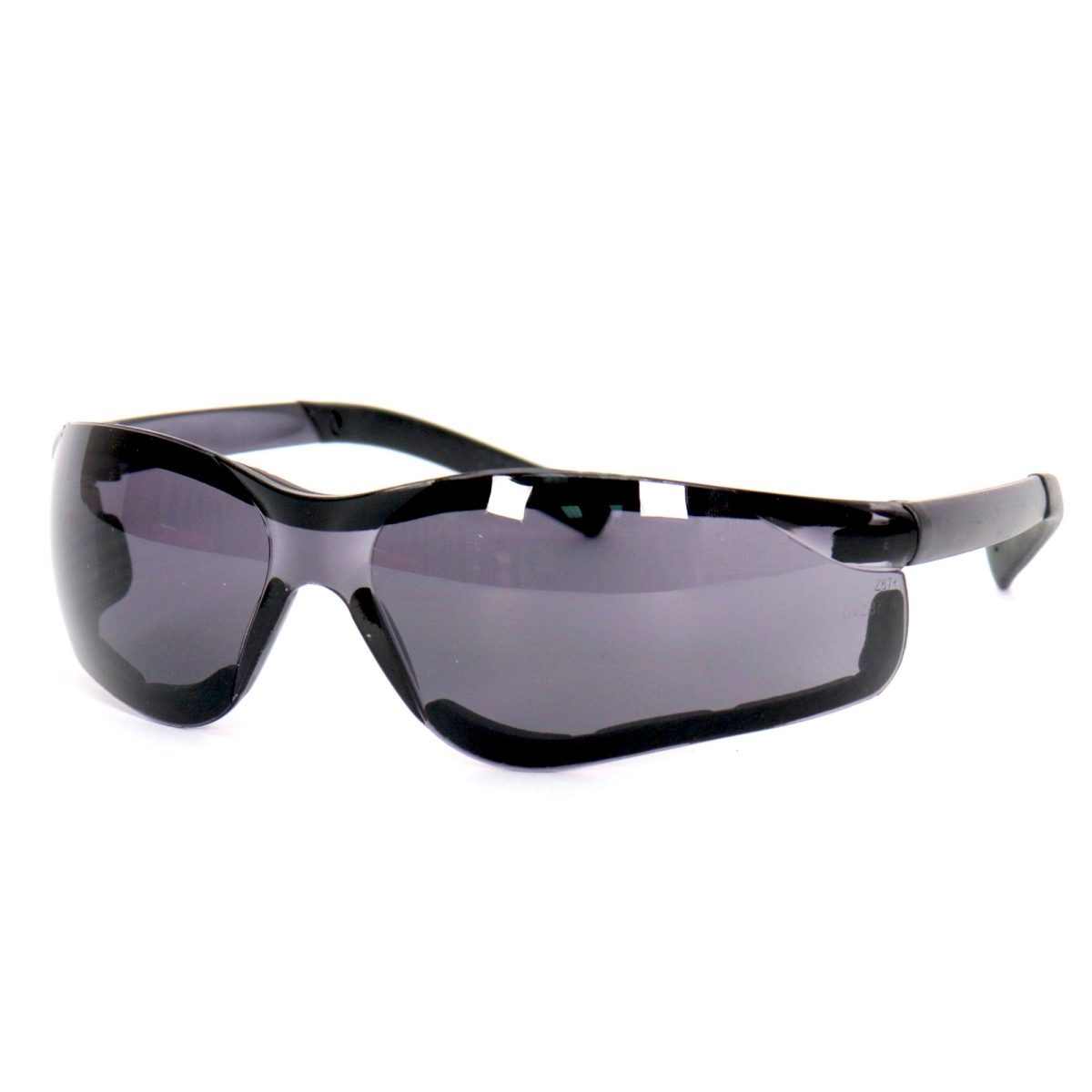 sgf1066 Safety Wings Sunglasses with Mirror Lenses - Smoke