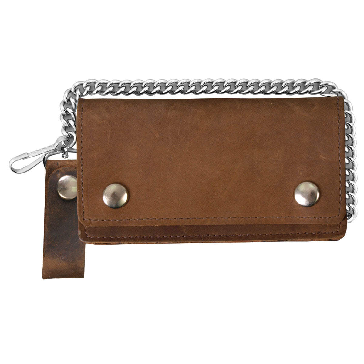 WLC2006 6 in. Bi-Fold Wallet - Distressed Brown