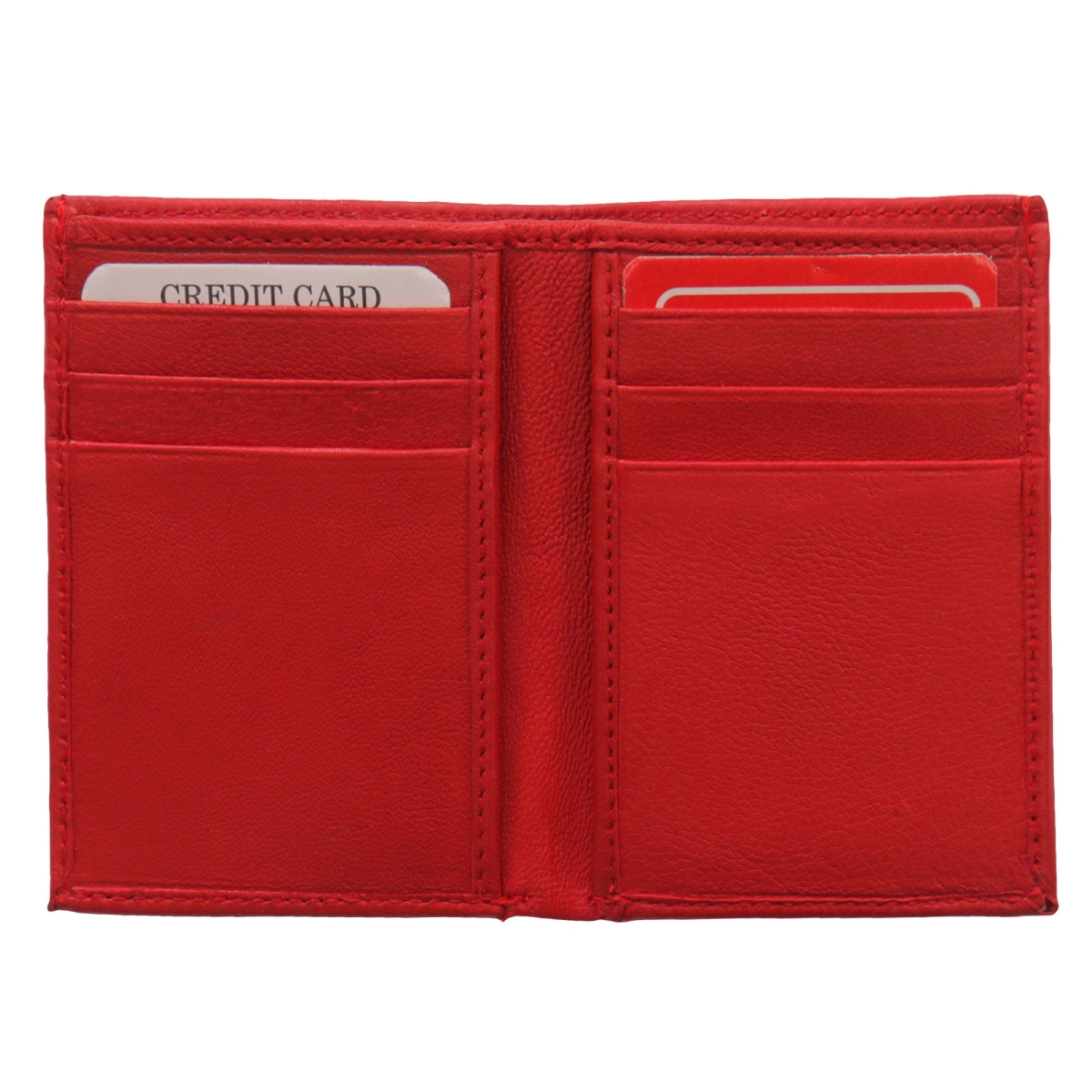 WLD1020 Credit Card Holding Wallet - Red - Small