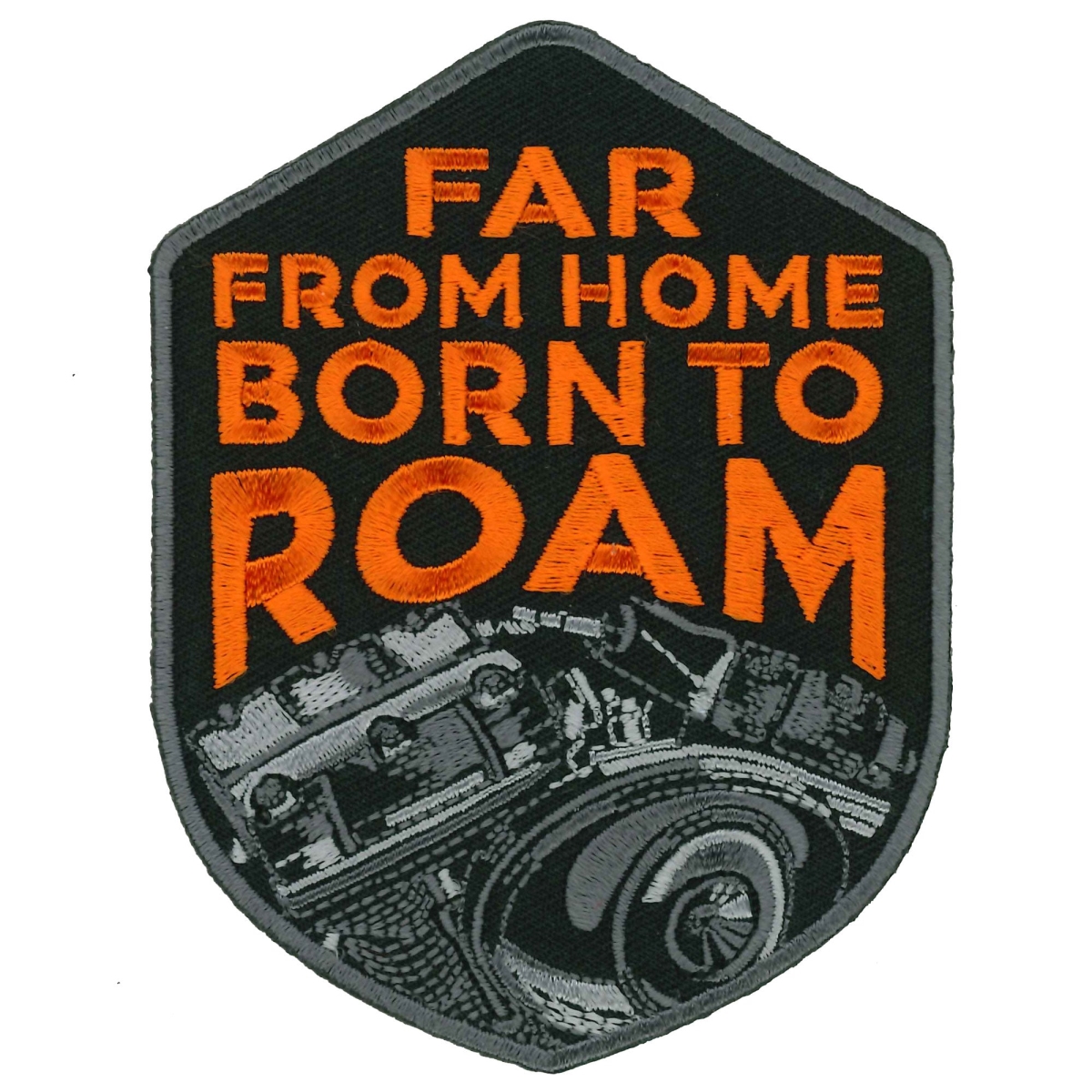 PPL9986 3 x 4 in. Far From Home Patch - Multi Color