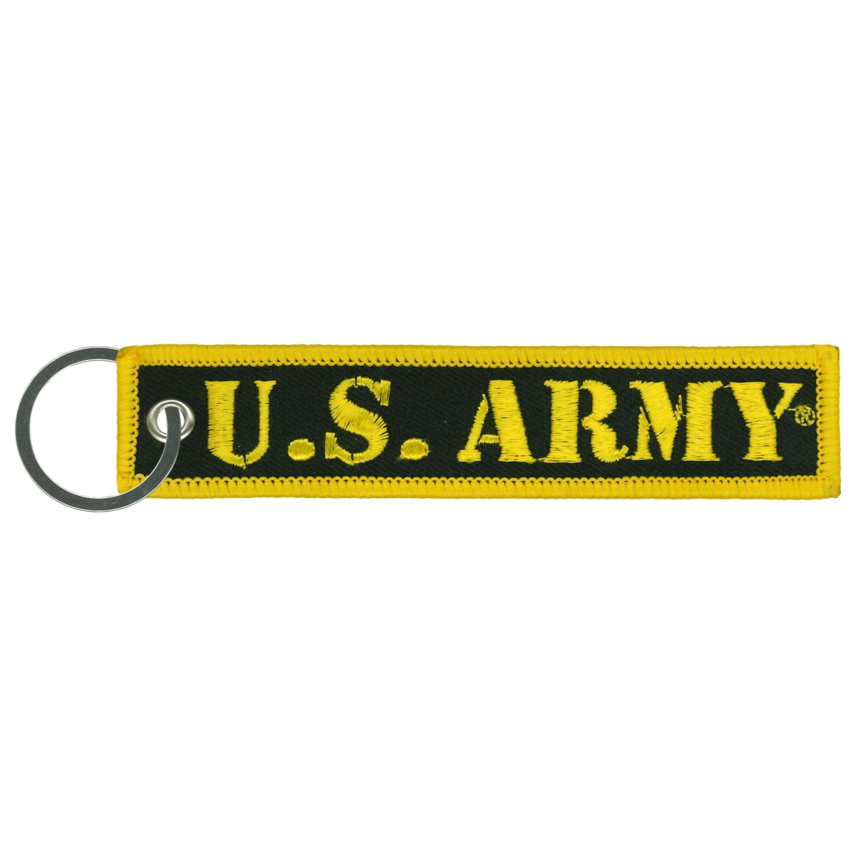 KCH8004 1 x 5 in. U.S. Army Veteran Keychain Fob - Multi Color