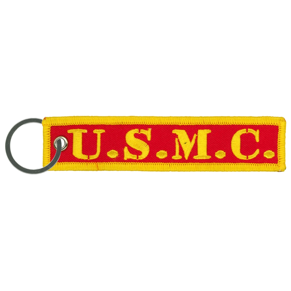 KCH8006 1 x 5 in. U.S.M.C. Semper Fi Keychain Fob - Multi Color