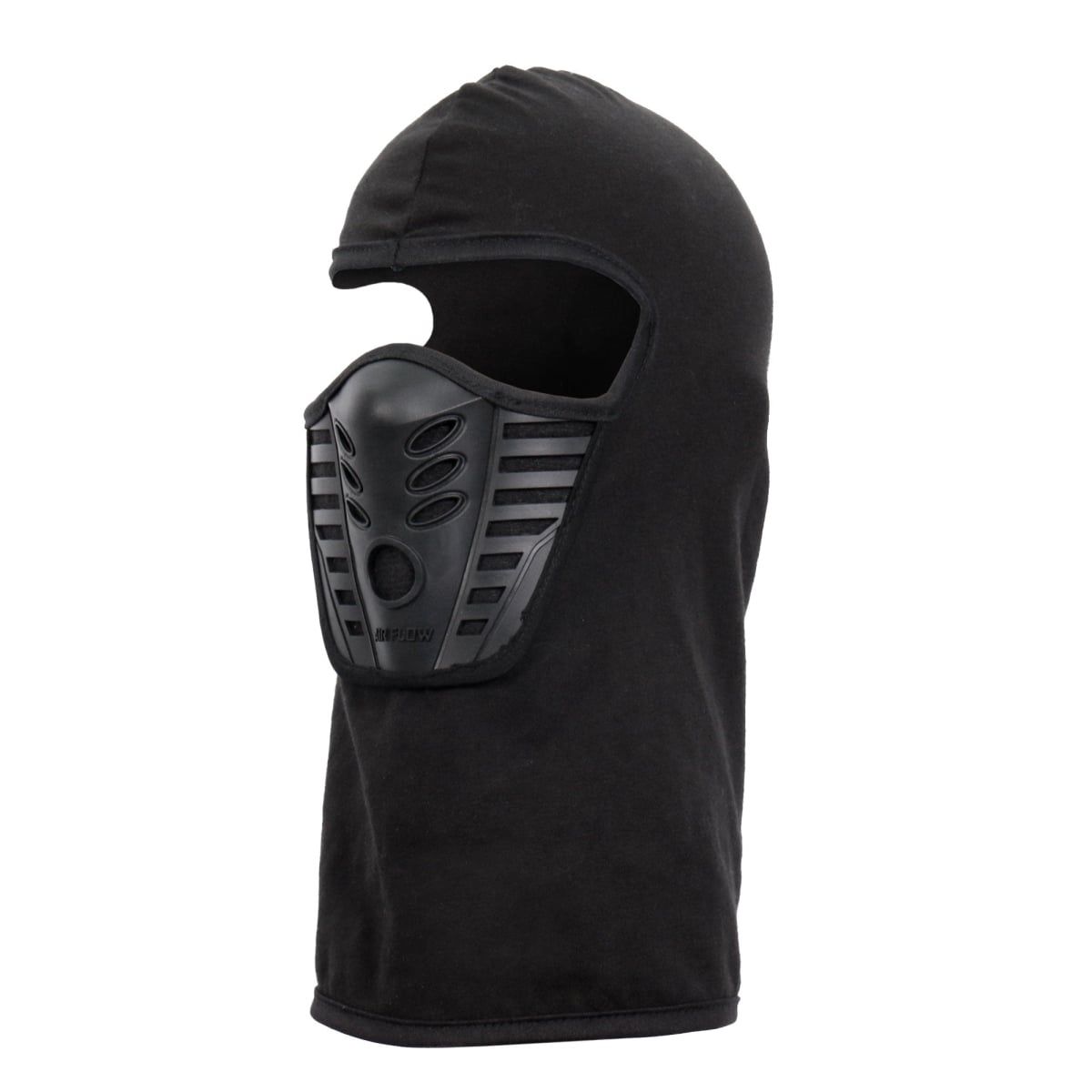 FMC1101 Face Mask with Mouth Vent - Black - One Size Fits Most