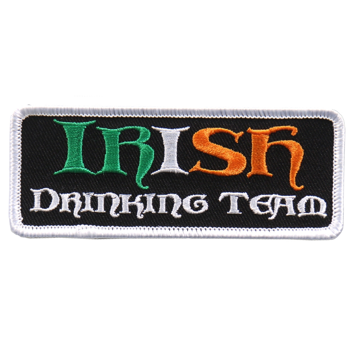PPL9596 4 x 1 in. Irish Drinking Team Patch - Multi Color