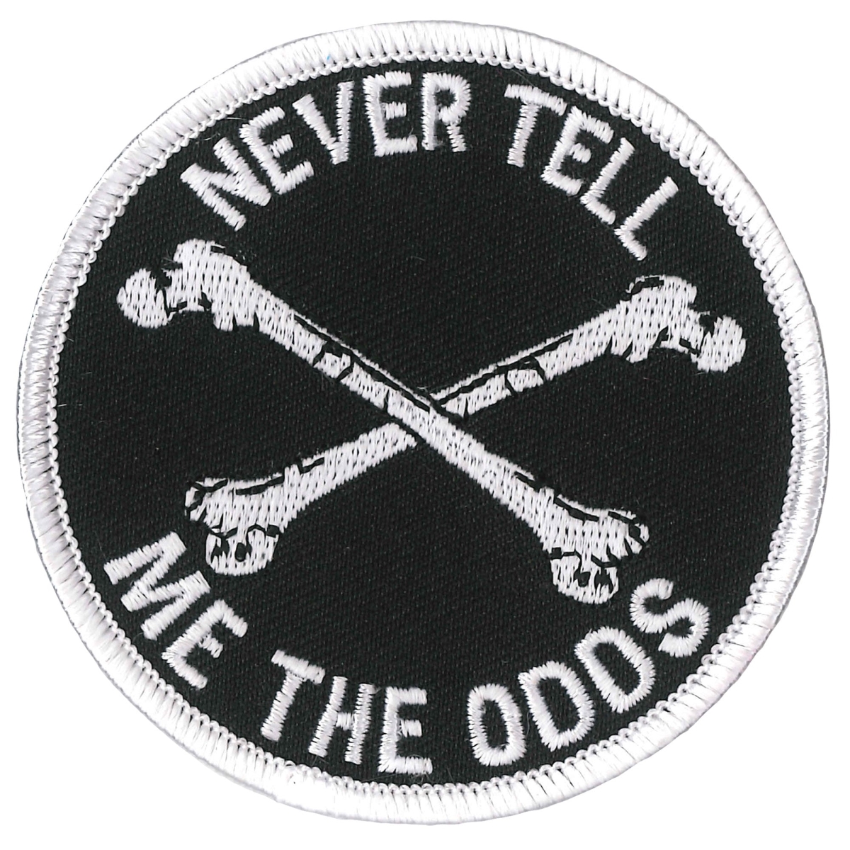 PPL9818 3 x 3 in. Never Tell Me the Odds Patch - Multi Color